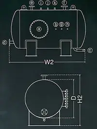 Tanque Acumulador Horizontal